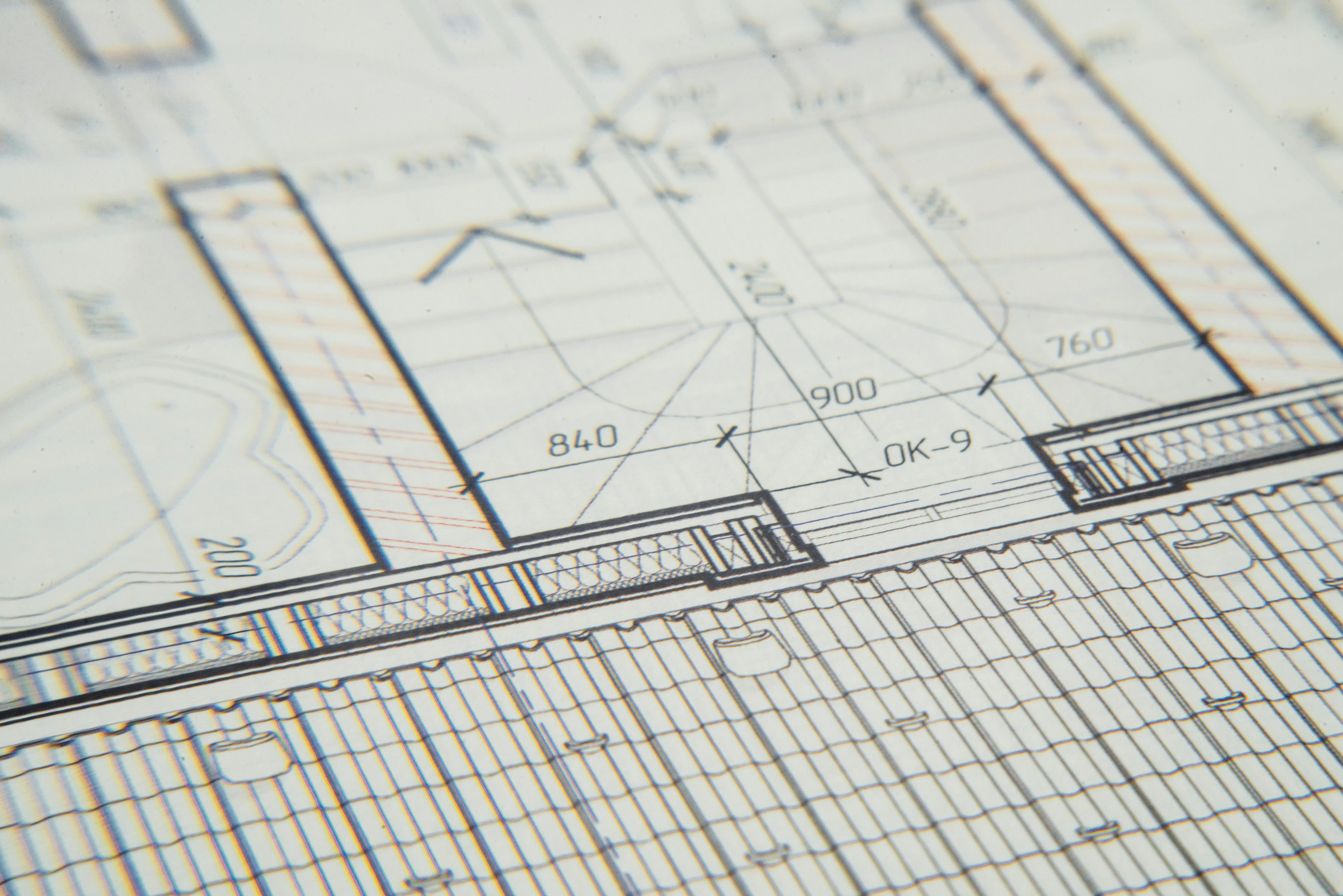 Plano arquitectónico con cotas y dimensiones de proyecto ejecutivo.
